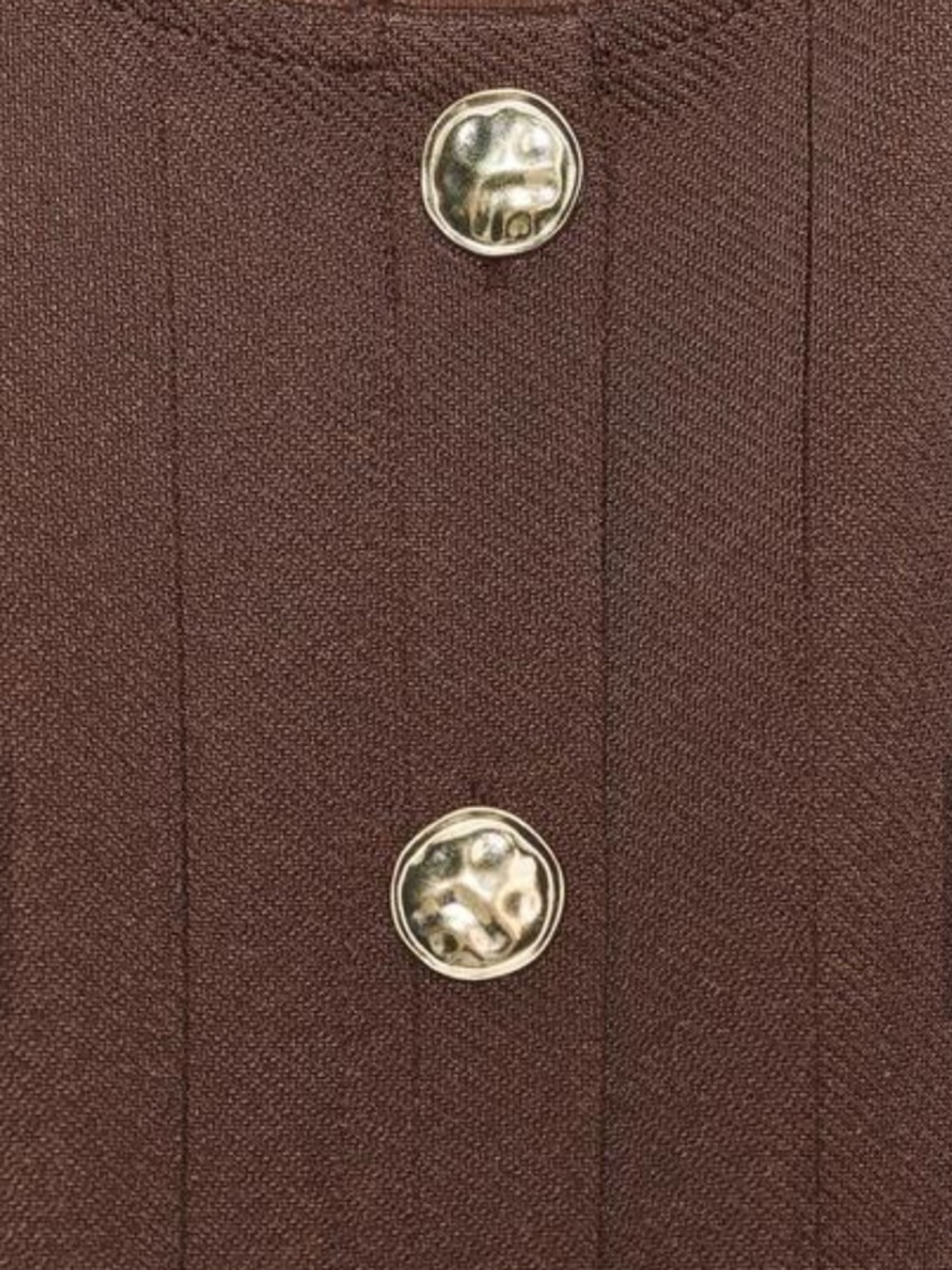 Zara Brown Vest NWT - Picture 4 of 5